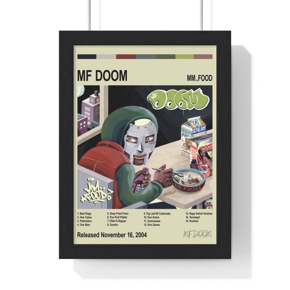 MF DOOM Album Cover Poster - Poster Kingz