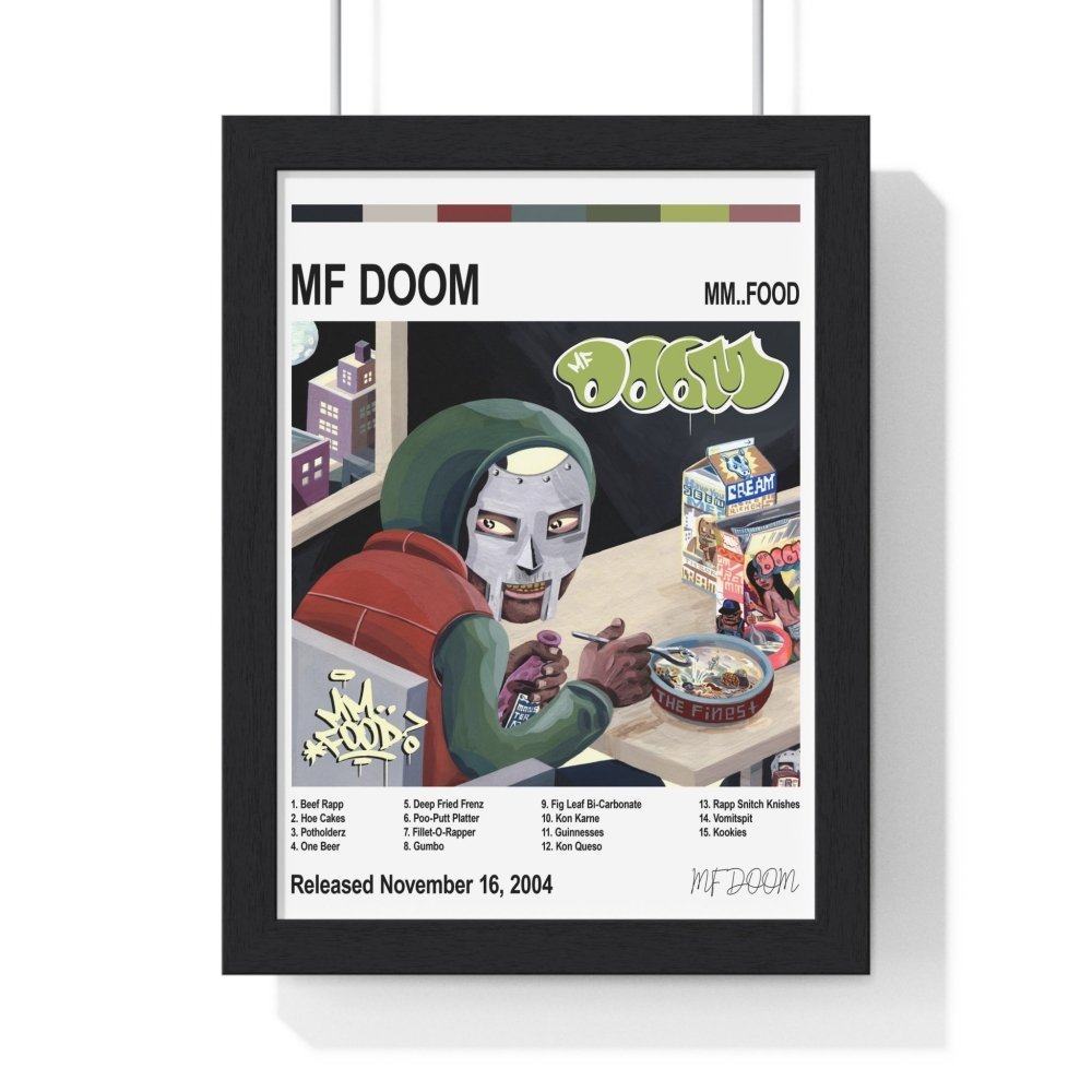 MF DOOM Album Cover Poster - Poster Kingz