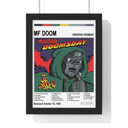 MF DOOM Album Cover Poster - Poster Kingz