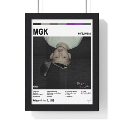 M.G.K - Hotel Diablo Album Cover Poster - Poster Kingz