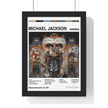 Micahel Jackson Album Poster - Poster Kingz