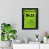 Michael van Gerwen World Darts 2017 Darts Poster - 114.05 Record Average Shirt Print framed on a living room wall