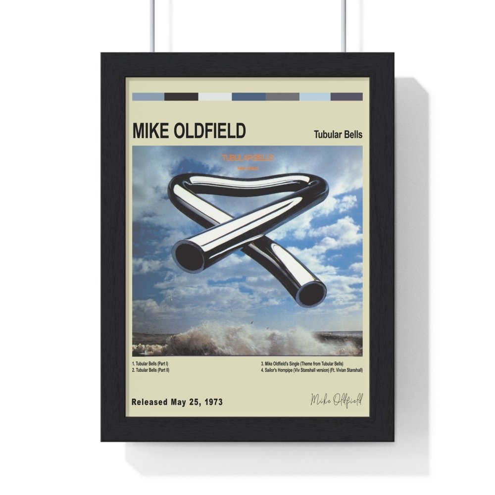 Mike Oldfield - Tubular Bells Album Cover Poster - Poster Kingz