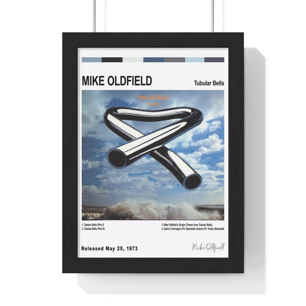 Mike Oldfield - Tubular Bells Album Cover Poster - Poster Kingz