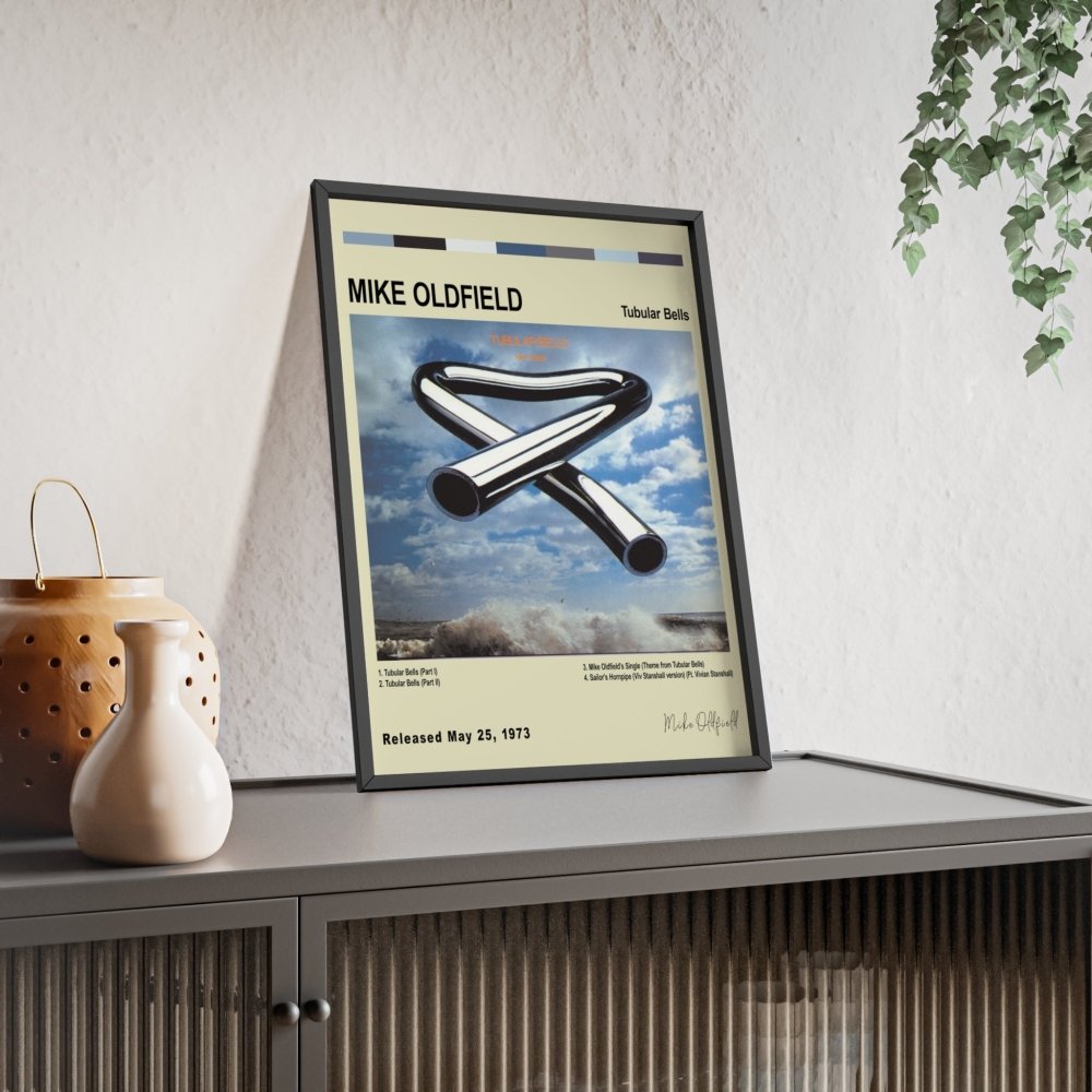 Mike Oldfield - Tubular Bells Album Cover Poster - Poster Kingz