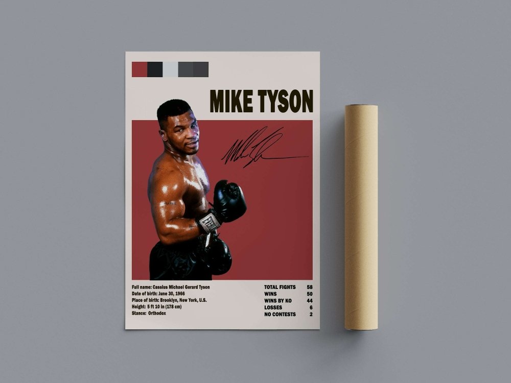 Mike Tyson Poster - Poster Kingz