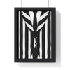 Framed Minimalist Beetlejuice movie poster