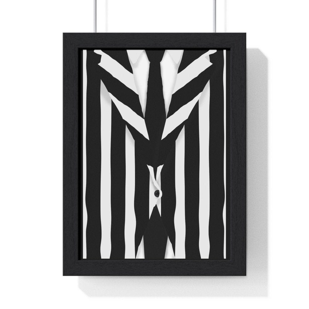 Framed Minimalist Beetlejuice movie poster
