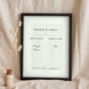 Personalised Family Tree Print - sage family tree