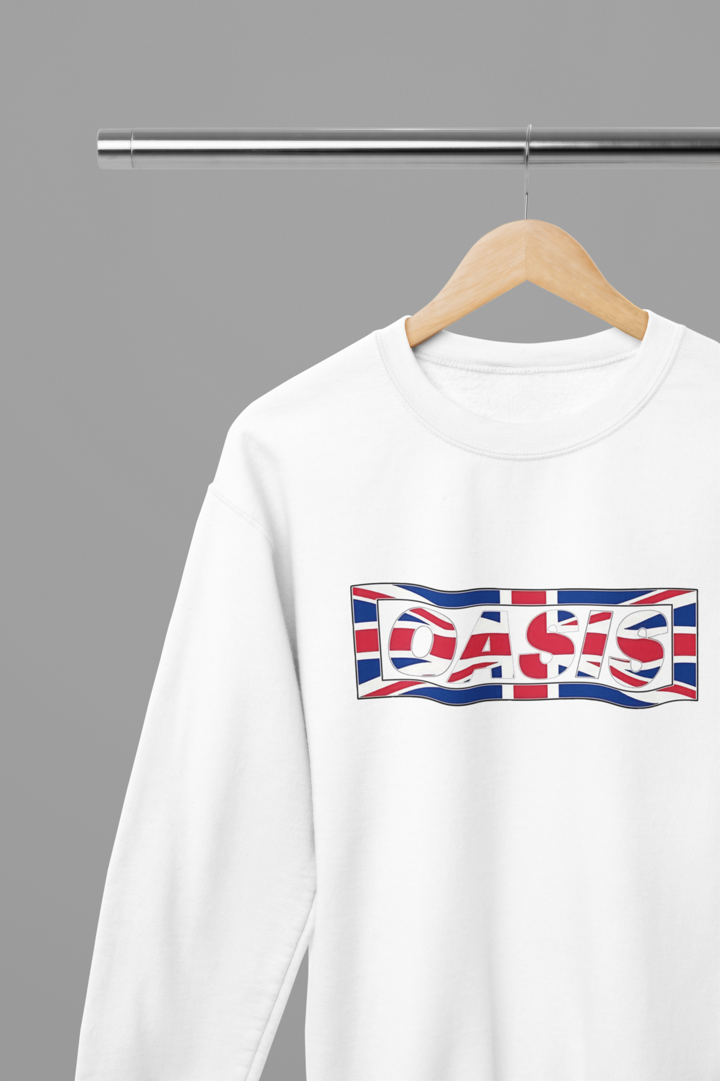 Oasis Band Union Jack Logo T-Shirt/Sweatshirt