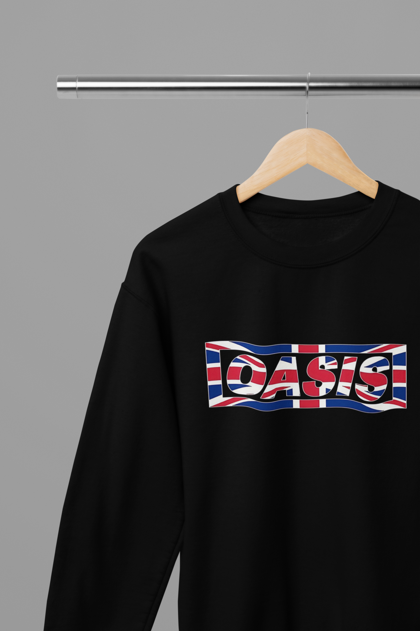 Oasis Band Union Jack Logo T-Shirt/Sweatshirt