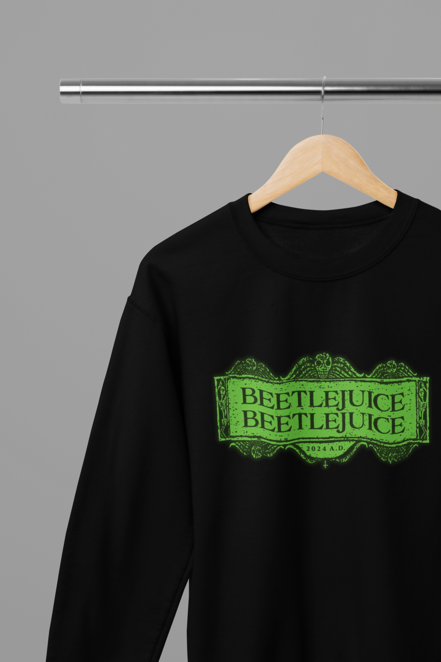 Beetlejuice Beetlejuice 2024 Logo Movie T-Shirt/Sweatshirt