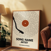 Framed custom print wall display