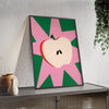 Framed Apple Kitchen Print - Bold Fruit print