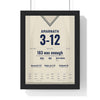 Mohinder Amarnath Lord's 1983 Cricket World Cup Final Poster - 3-12 Jumper Print framed in a black frame, ready to hang