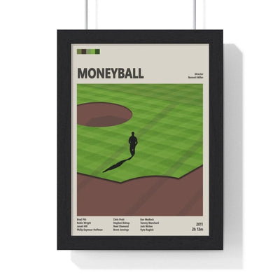 Framed Moneyball movie poster