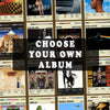 Unframed custom album cover poster in minimalist album cover style
