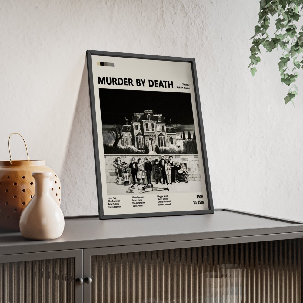 Murder By Death – Comedy Mystery Art Print - Poster Kingz - A5 (Poster) - 