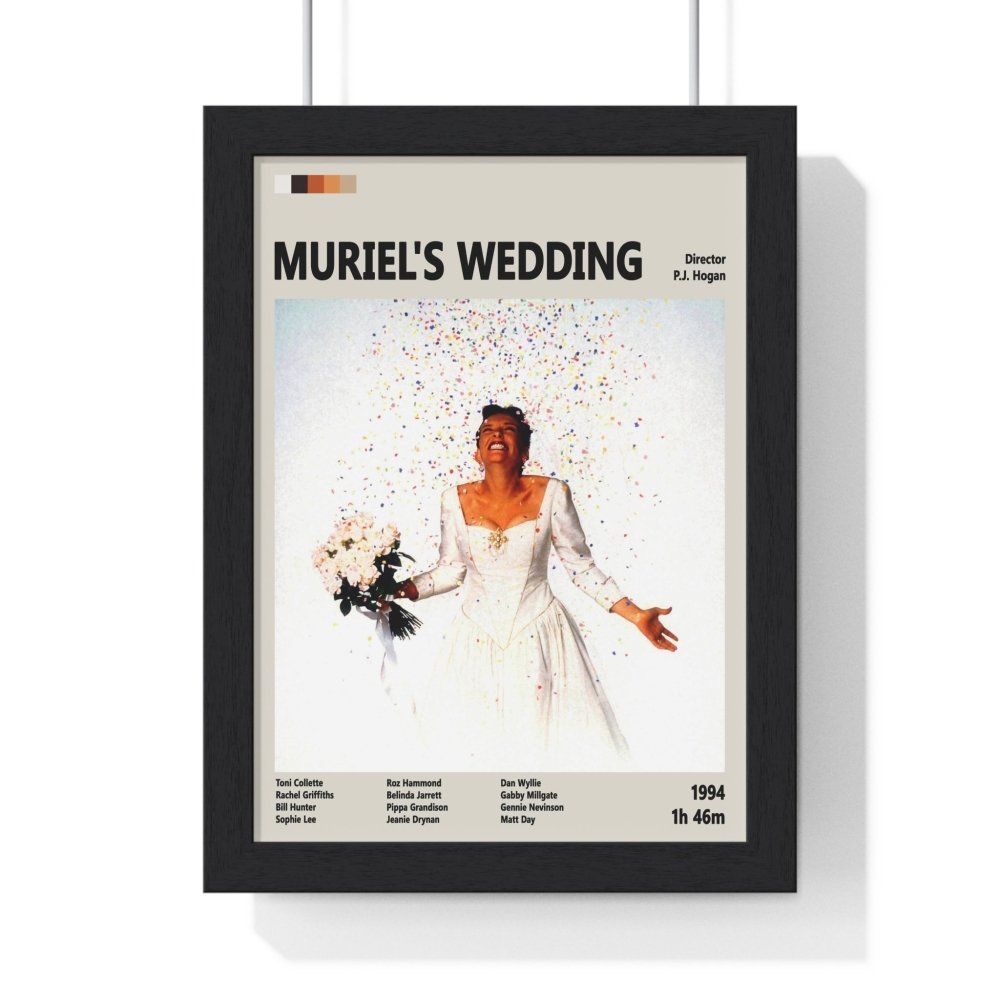 Muriel's Wedding – Comedy Romance Art Print - Poster Kingz - A5 (Poster) - 