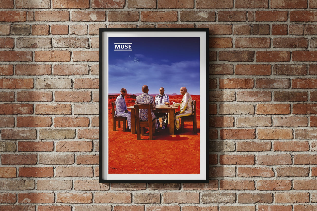 Framed Muse Black Holes and Revelations maxi poster