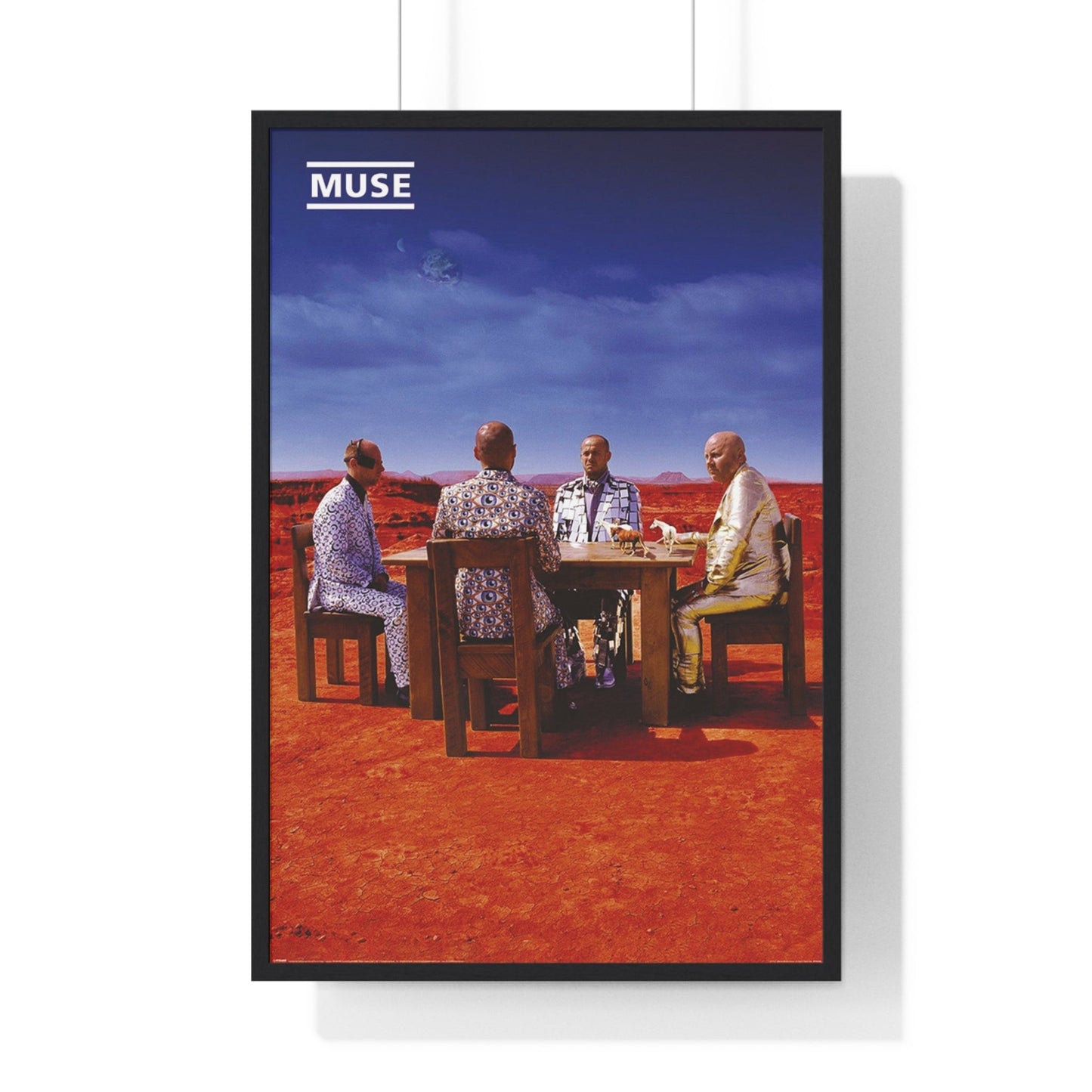 Framed Muse Black Holes and Revelations maxi poster