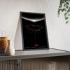 Muse The Wow! Signal Maxi Poster framed and leaning on a sideboard