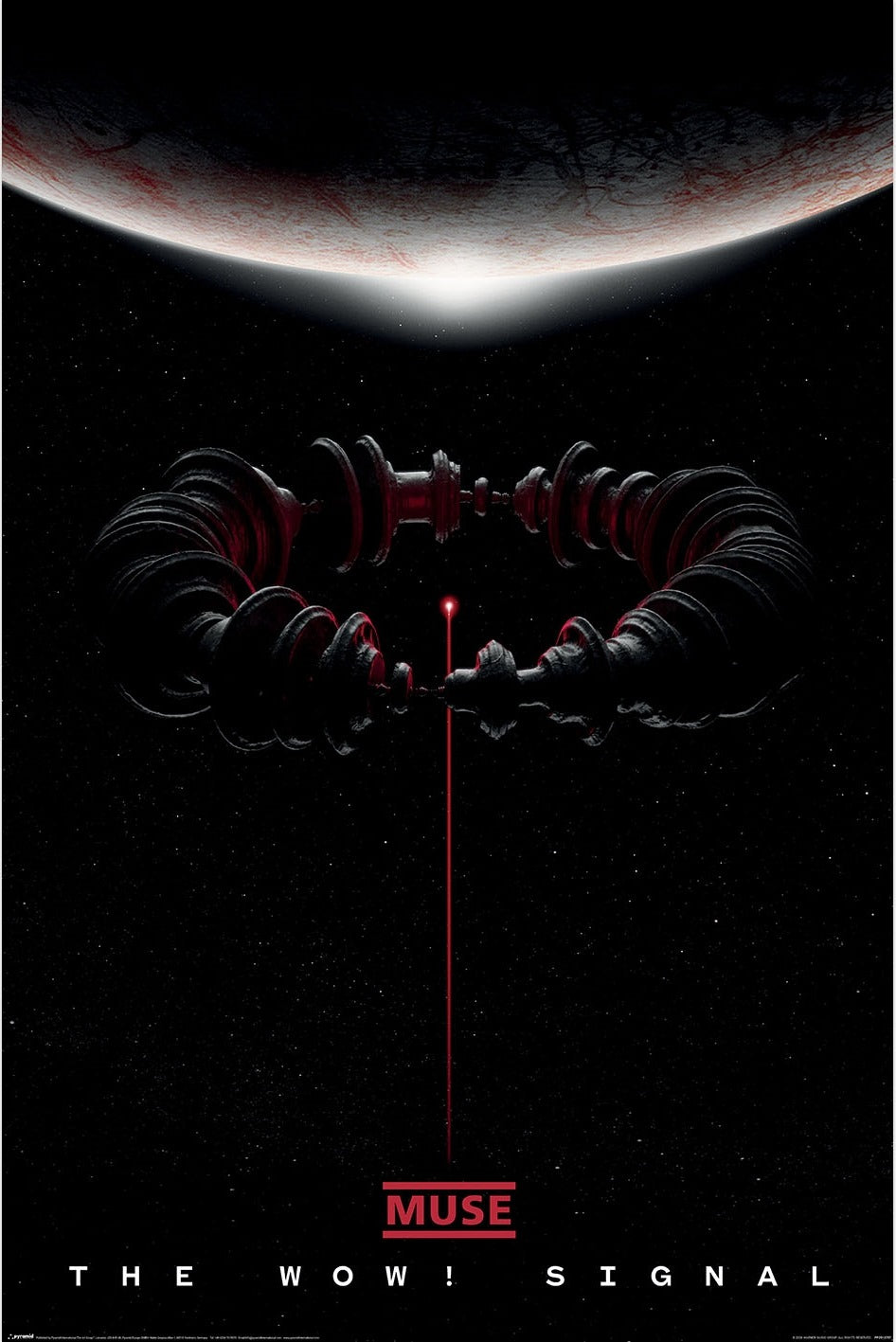 Muse The Wow! Signal Maxi Poster official Pyramid artwork