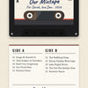 Personalised Mixtape Print - design detail