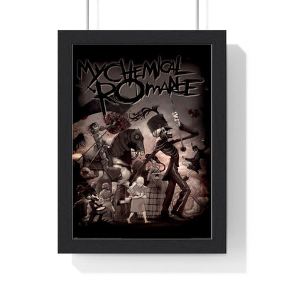My Chemical Romance The Black Parade Maxi Poster framed in a black frame
