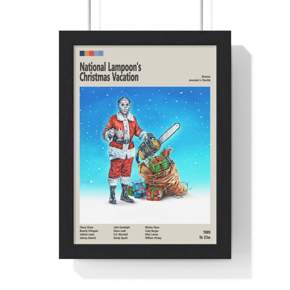 Framed National Lampoon's Vacation movie poster wall display
