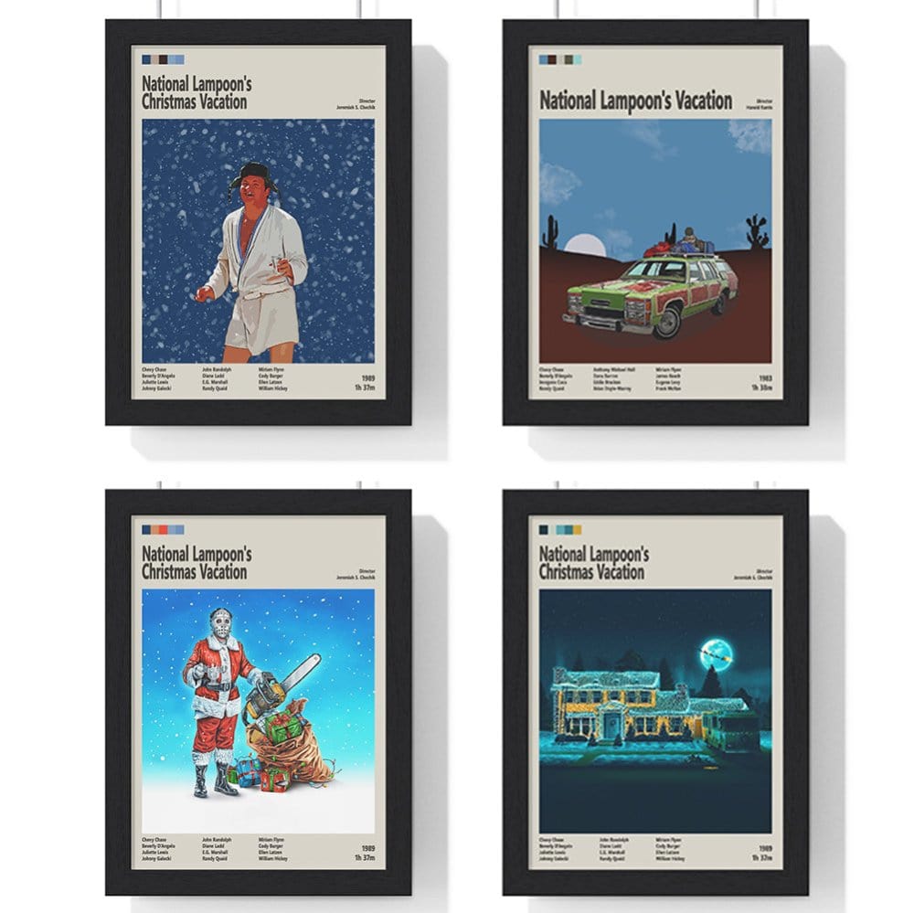Framed National Lampoon's Vacation movie poster