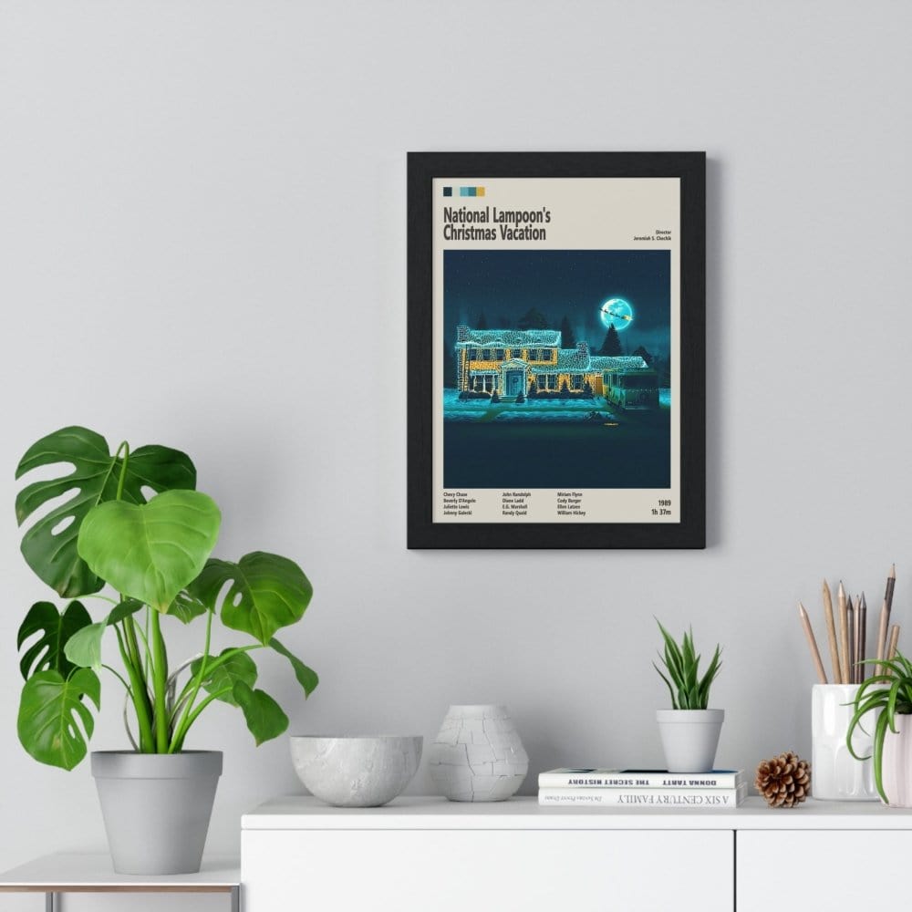 Framed National Lampoon's Vacation movie poster