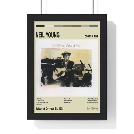 Neil Young - Comes a Time Album Cover Poster - Poster Kingz