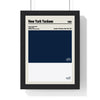 New York Yankees MLB Colour Swatch Print