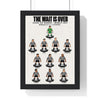 Newcastle United League Cup 2025 XI print in a black frame