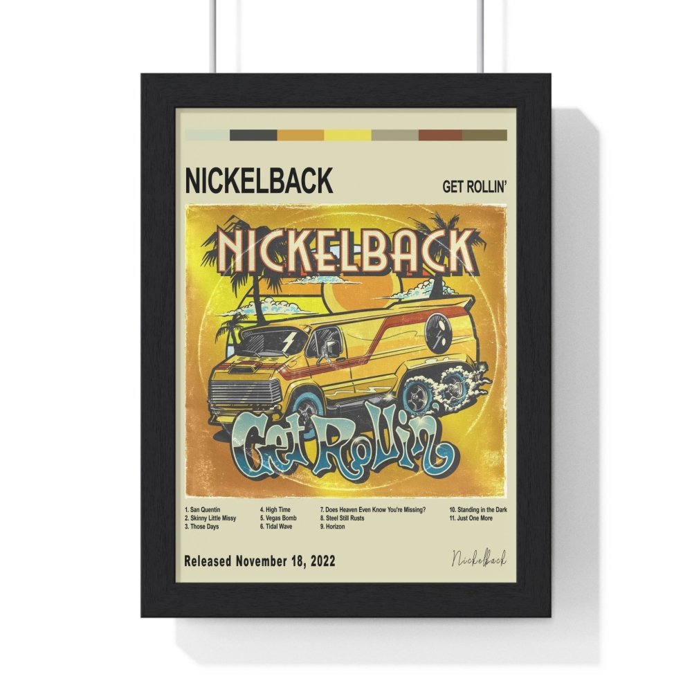 Nickelback Album Cover Poster - Poster Kingz