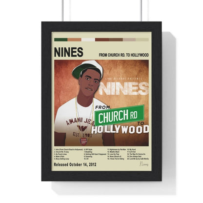 Nines - Album Cover Poster - Poster Kingz