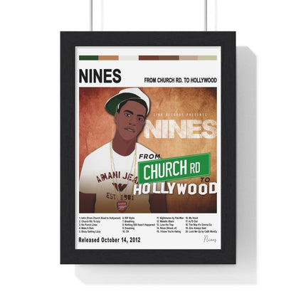 Nines - Album Cover Poster - Poster Kingz