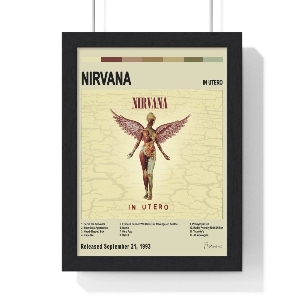 Nirvana Album Cover Poster - Poster Kingz