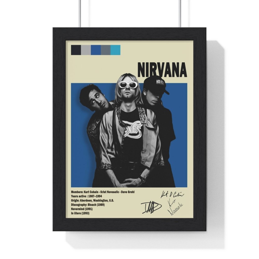 Nirvana Album Cover Poster - Poster Kingz