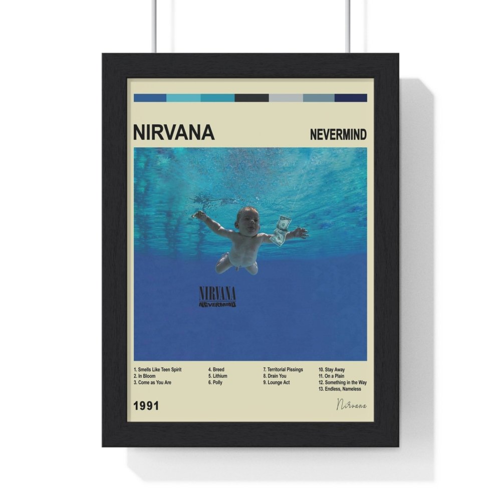 Nirvana Album Cover Poster - Poster Kingz