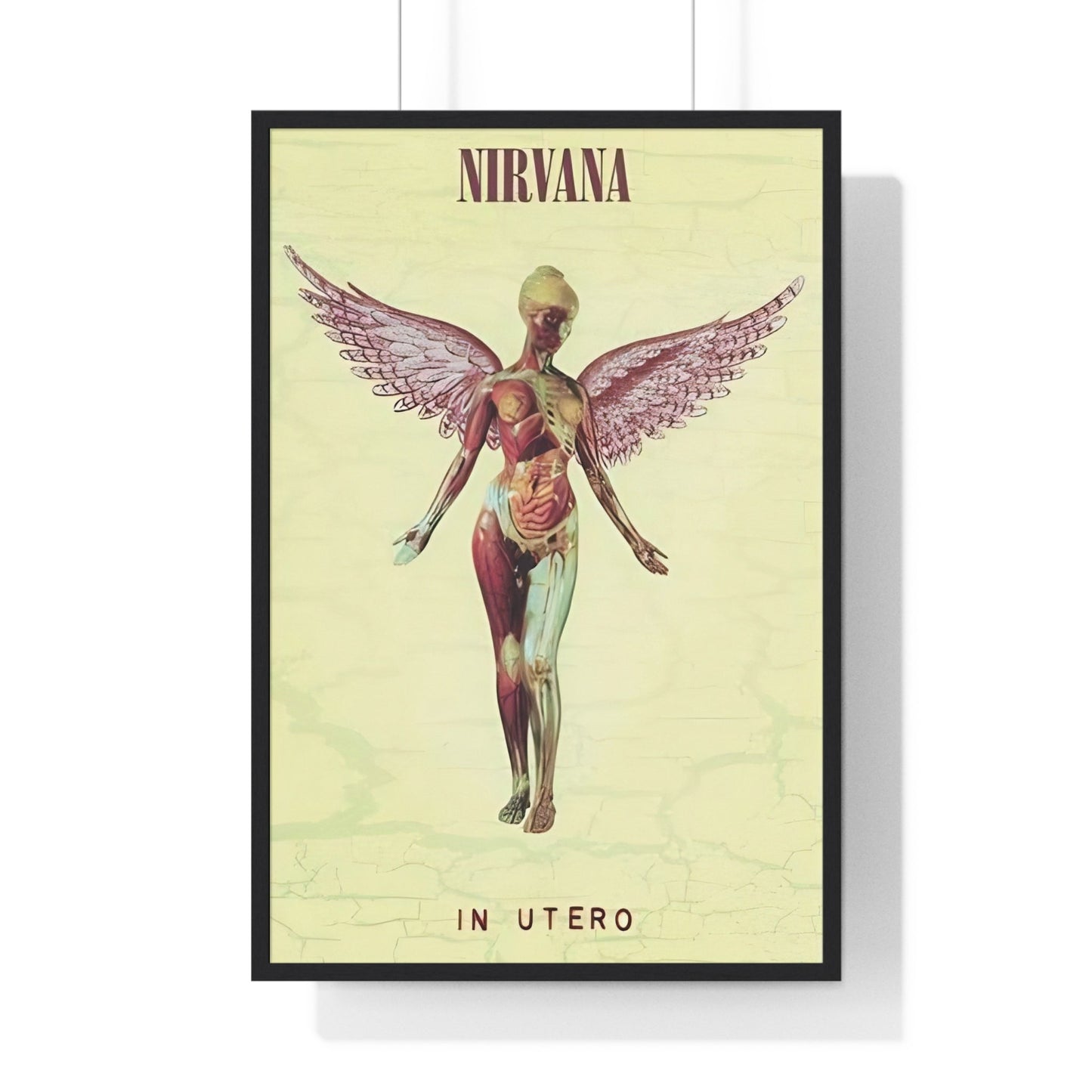 Framed Nirvana In Utero Album Artwork maxi poster