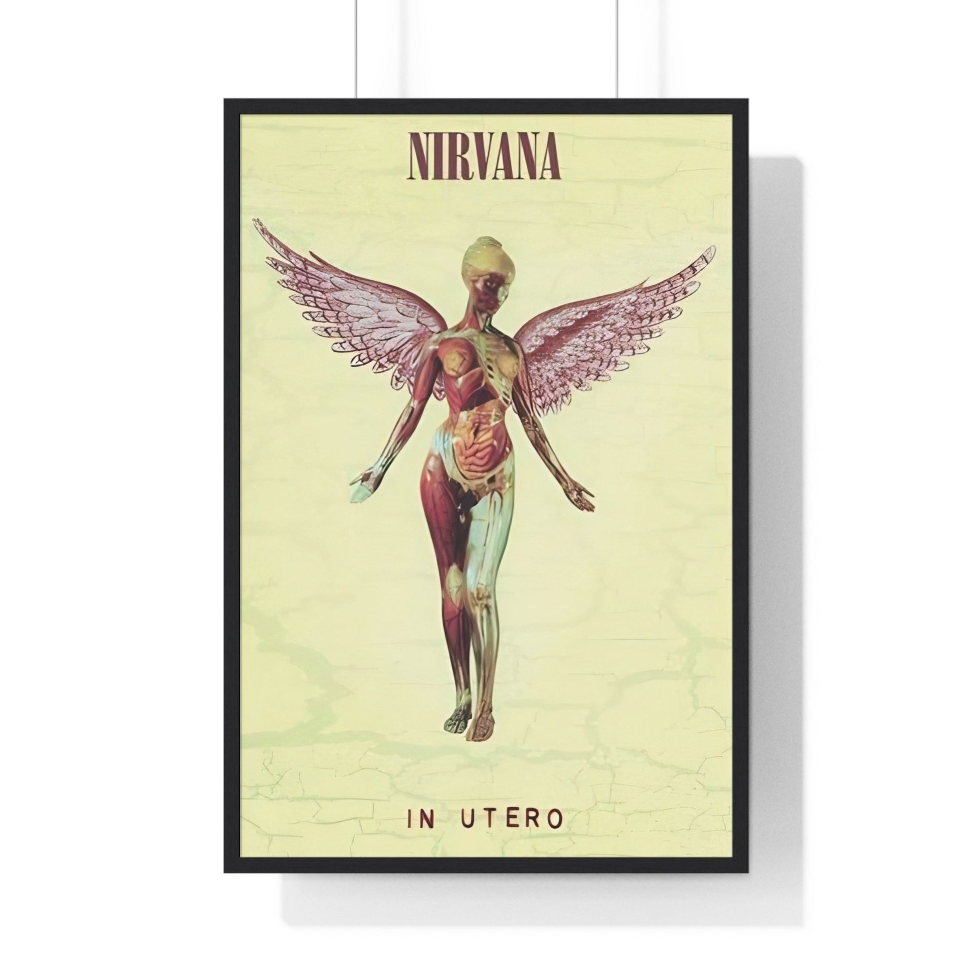 Framed Nirvana In Utero Album Artwork maxi poster