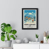 Framed Niseko Hokkaido Ski travel poster