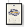 Norfolk Sayings Print in a black frame