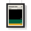 Northampton Saints Colour Swatch Print