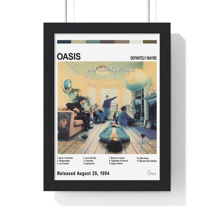 Oasis Album cover Poster - Poster Kingz