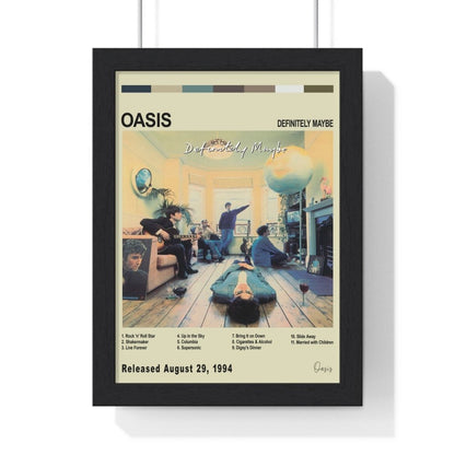 Oasis Album cover Poster - Poster Kingz