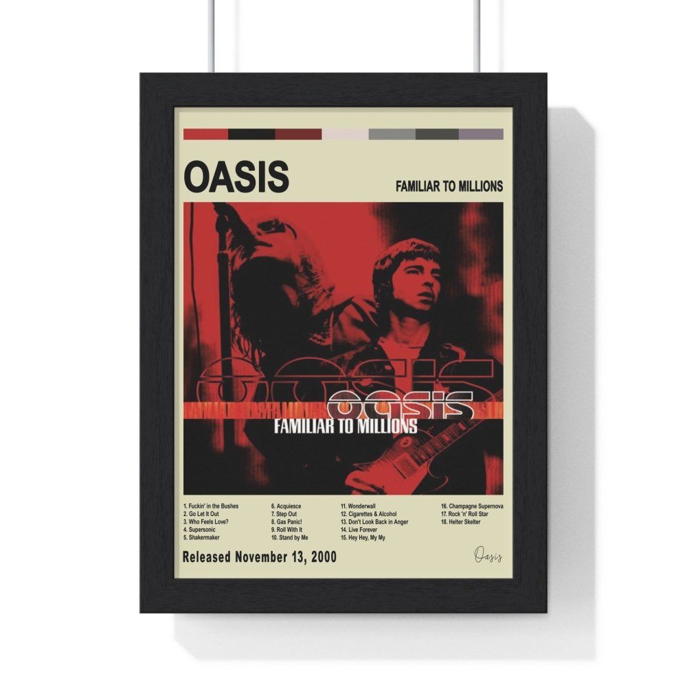 Oasis Album cover Poster - Poster Kingz