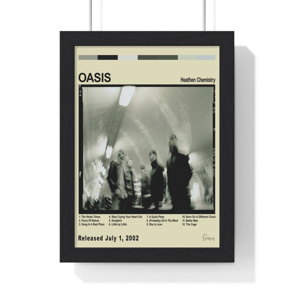 Oasis Album cover Poster - Poster Kingz